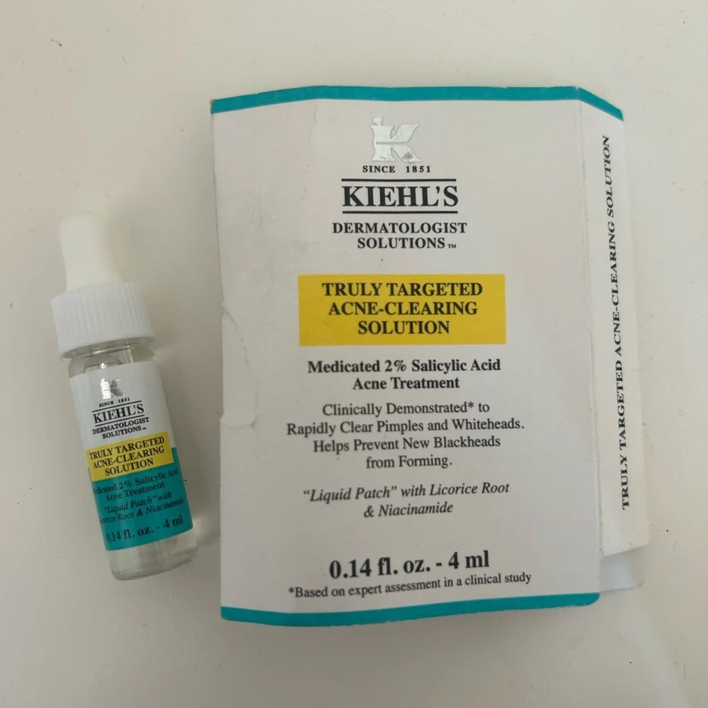Kiehl's 6 Piece Skincare Collection Acne Cleanser Recovery Ultra Facial Cream